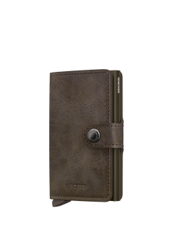 Secrid Miniwallet, Brown, Brown