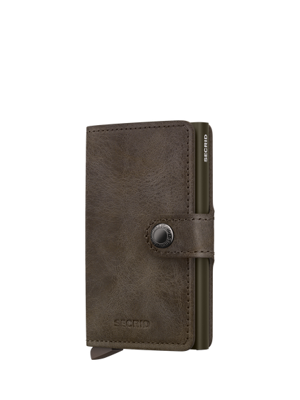 Secrid Miniwallet, Brown, Brown