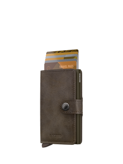 Secrid Miniwallet, Brown - view 2, Brown