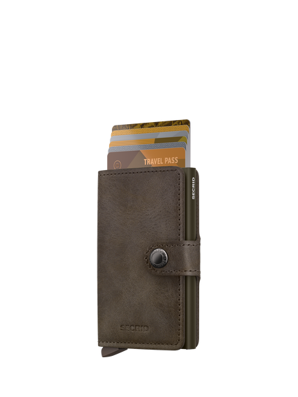 Secrid Miniwallet, Brown - view 2, Brown