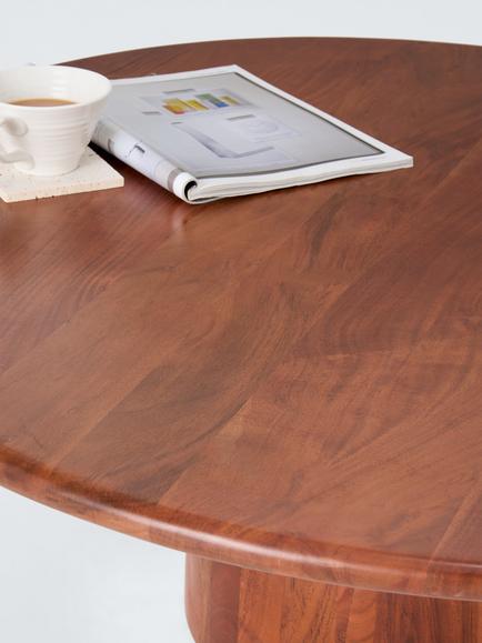 John Lewis Adina Coffee Table, Walnut - view 2, Walnut