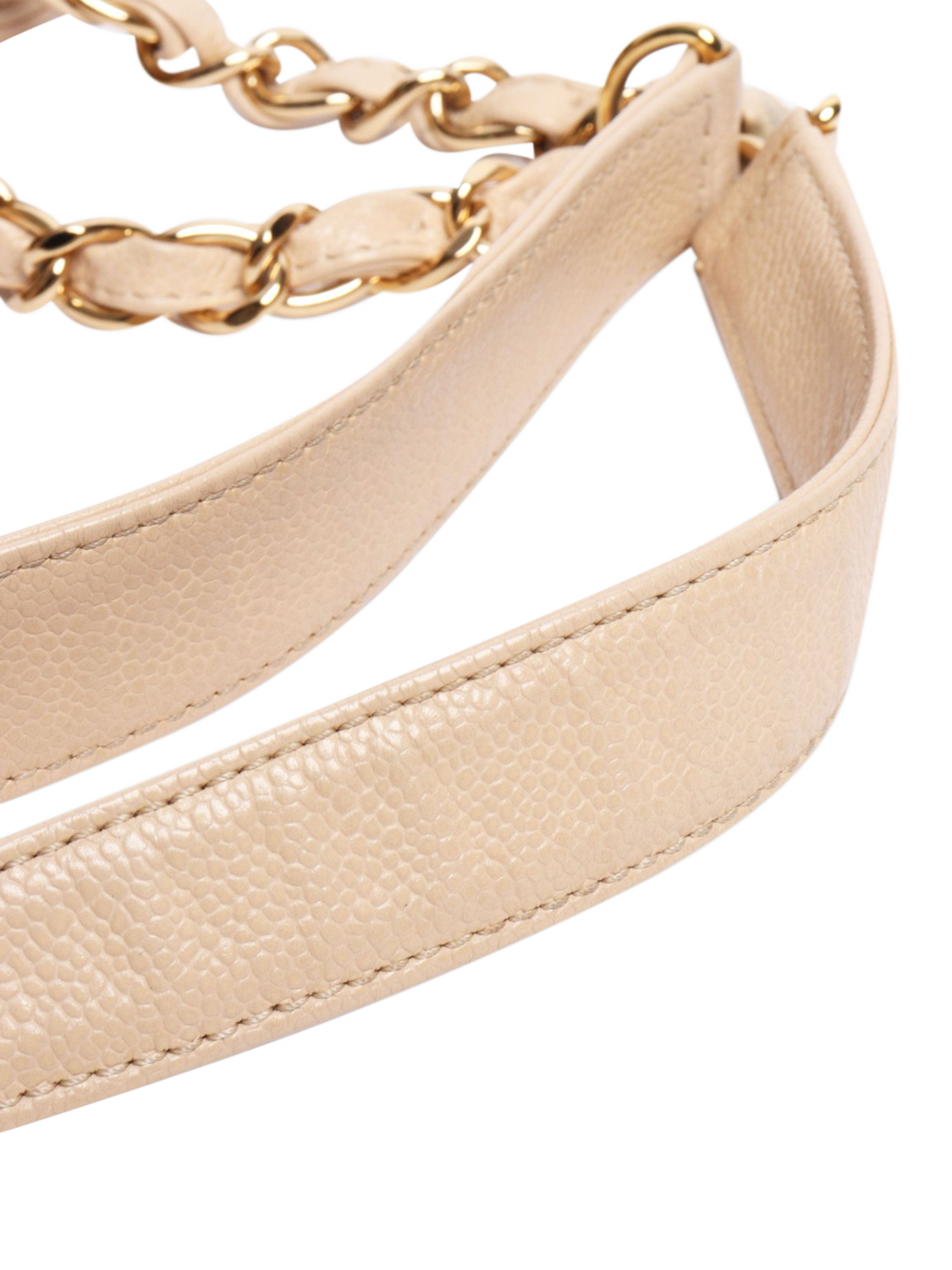 Product image 5 of 10, which shows Pre-loved CHANEL 2010 Caviar-Quilted Petit GST Bag, Blush