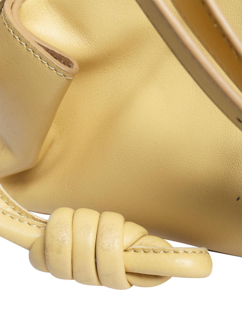 Product image 8 of 8, which shows Pre-loved LOEWE Paseo Leather 2-Way Bag, Yellow