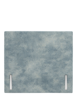 John Lewis Hartland Full Depth Upholstered Headboard, Emperor, Velvet Grey