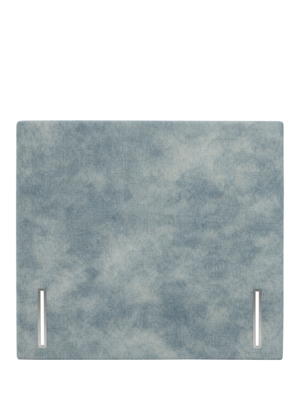 John Lewis Hartland Full Depth Upholstered Headboard, Emperor, Velvet Grey
