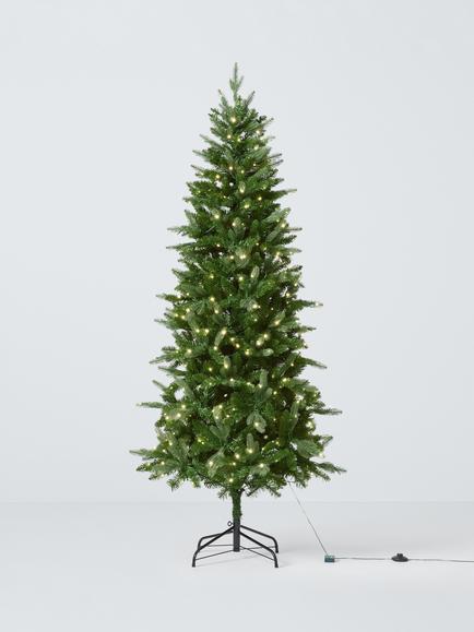 John Lewis Durham Pre-lit Christmas Tree, Green