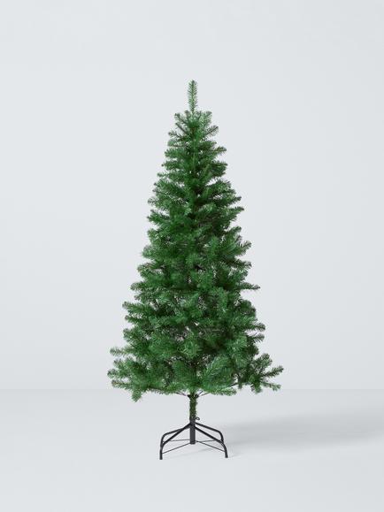 John Lewis Traditions Unlit Christmas Tree, 6ft, Green, Green