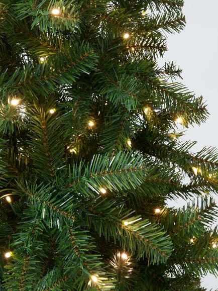 John Lewis Westbury Pre-lit Christmas Tree, 7ft - view 2, Green