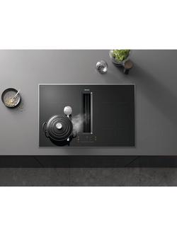 Miele KMDA 7272-1 80cm Induction Hob, Black - view 2, Black