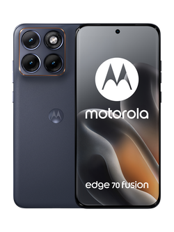 Motorola Edge 70 Fusion Smartphone, Android, 8GB RAM, 6.78”, 5G, Sim Free, 256GB, Silhouette, Silhouette