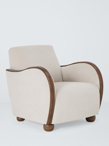 John Lewis Eva Armchair, Natural, Natural