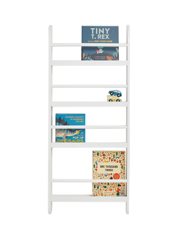 Great Little Trading Co Greenaway Narrow Bookcase, White - view 2, White