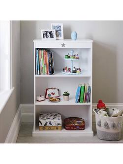 Great Little Trading Co Star Bright Bookcase, White - view 2, White