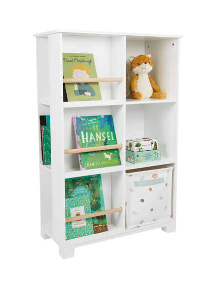 Great Little Trading Co Wonderland Bookcase, White, White