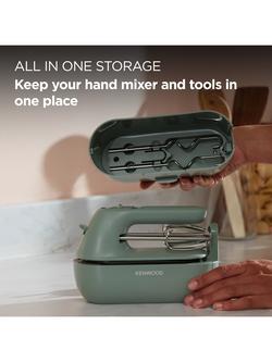 Kenwood HMP40.00RD QuickMix Go Hand Mixer - view 2, Eucalyptus