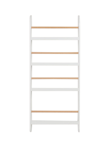 Great Little Trading Co Greenaway Narrow Bookcase, White/Natural, White Natural