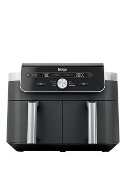 Ninja DualZone XL DZ901UK Air Fryer, 9,5L, Grey, Grey