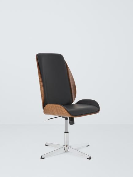 John Lewis Melrose High Back Office Chair, Black