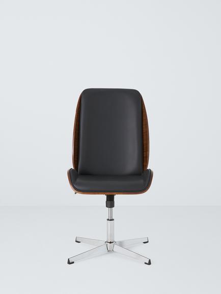John Lewis Melrose High Back Office Chair - view 2, Black