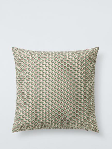 Liberty London Scallop Spot Cushion, Robbins Nest, Robbins Nest