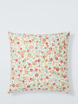 Liberty London Wiltshire Blossom Cushion, Lichen, Lichen
