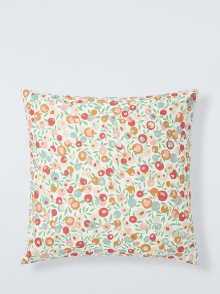 Liberty London Wiltshire Blossom Cushion, Lichen, Lichen