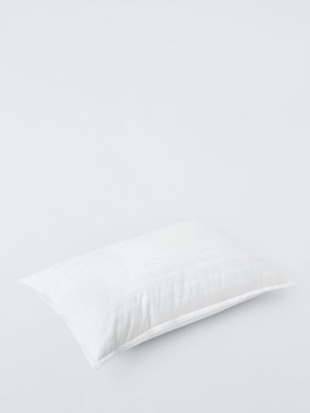 John Lewis Natural Muscovy Duck Down Standard Pillow, Medium, White