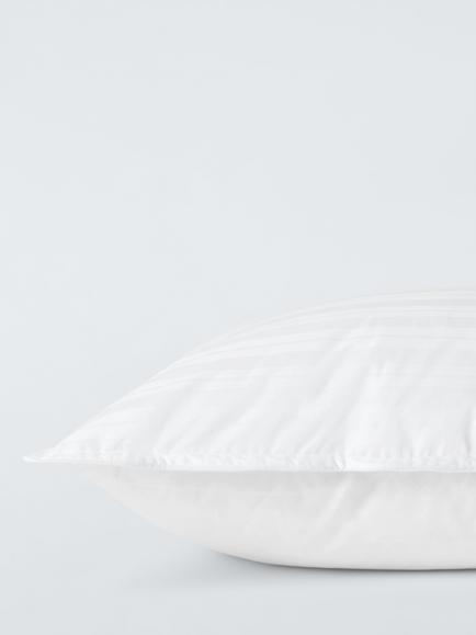 John Lewis Muscovy Duck Down Standard Pillow, Firm - view 2, White