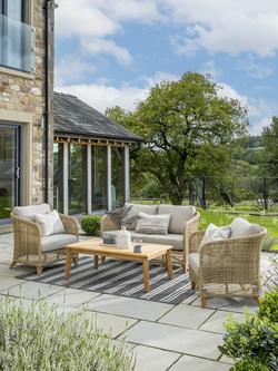 KETTLER Durban 4-Seater Garden Lounging Set, FSC-Certified (Teak Wood), Natural - view 2, Natural