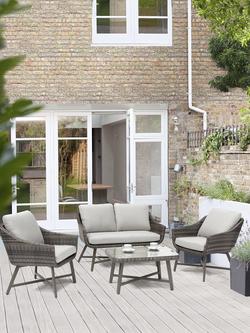 KETTLER LaMode 4-Seater Garden Lounging Set, Brown - view 2, Brown