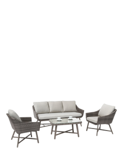 KETTLER LaMode 5-Seater Garden Lounging Set, Brown, Brown