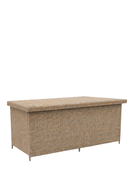 KETTLER Derwent Woven Garden Cushion Box, Brown, Brown