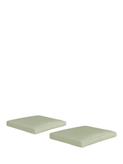 KETTLER Hampton Bistro Garden Chair Cushions, Set of 2, Sage, Sage