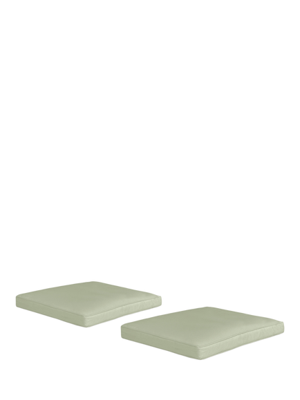 KETTLER Hampton Bistro Garden Chair Cushions, Set of 2, Sage, Sage