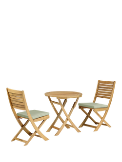 KETTLER Hampton Bistro Garden Chair Cushions, Set of 2, Sage - view 2, Sage