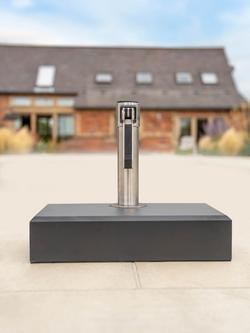 KETTLER Aluminium Balcony Parasol Base, 20kg - view 2, Anthracite