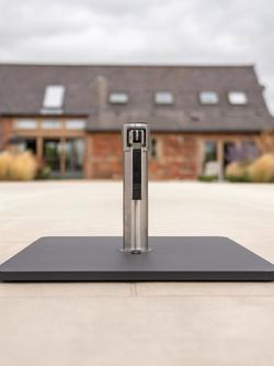 KETTLER Steel Square Parasol Base, 15kg, Anthracite - view 2, Anthracite