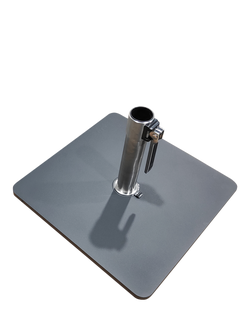 KETTLER Steel Square Parasol Base, 30kg, Anthracite, Anthracite