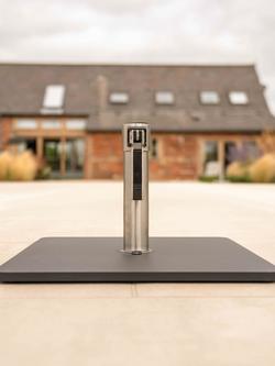 KETTLER Steel Square Parasol Base, 30kg, Anthracite - view 2, Anthracite