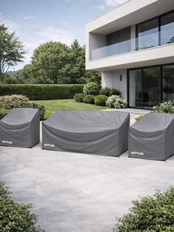KETTLER Cora Rope Casual Garden Dining Set Garden Furniture Covers - view 2, 