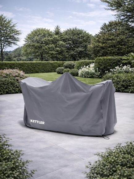 KETTLER Cora 2-Seater Round Bistro Set Garden Furniture Cover - view 2, 