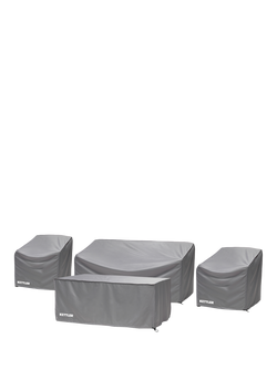KETTLER Foxley 4-Seater Lounging Set Garden Furniture Covers, 