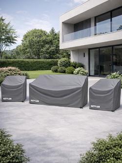 KETTLER Hampton 4-Seater Lounging Set Garden Furniture Covers - view 2, 