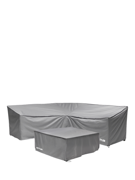KETTLER Tudor 6-Seater Mini Corner Lounging Set Garden Furniture Covers, 