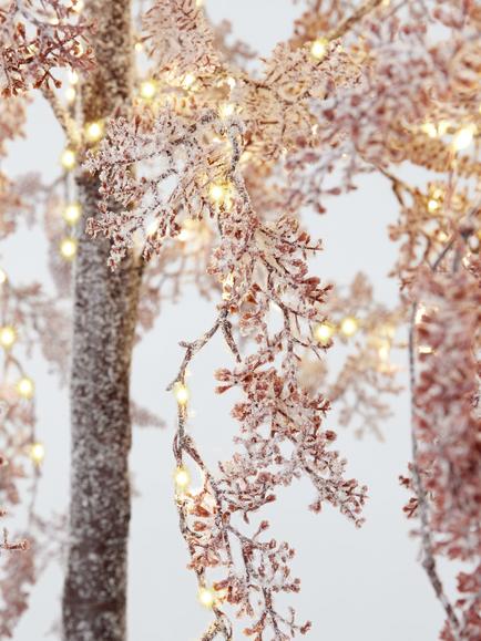 John Lewis Indoor/Outdoor Pre-lit Willow Tree, 6ft - view 2, White