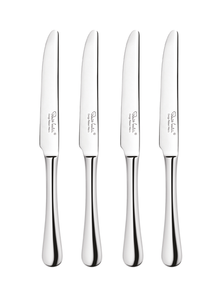 Robert Welch Radford Bright Stainless Steel Side Knives, Set of 4, Silver
