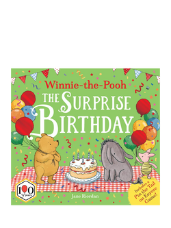 Winnie the Pooh 100 Years Jane Riordan 'The Surprise Birthday' Kids' Disney Classic Storybook, Multi