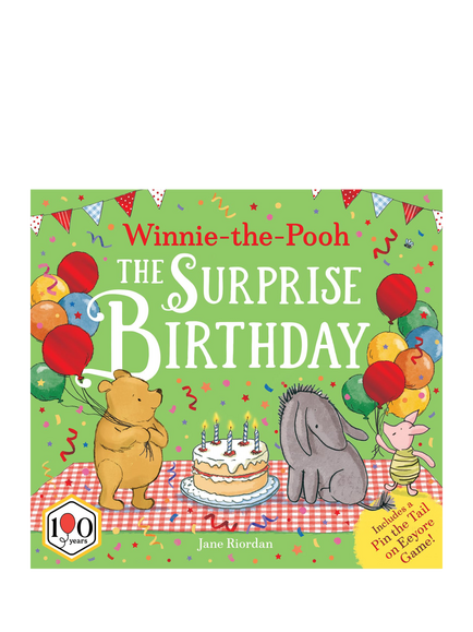 Winnie the Pooh 100 Years Jane Riordan 'The Surprise Birthday' Kids' Disney Classic Storybook, Multi