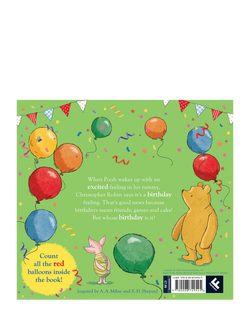 Winnie the Pooh 100 Years Jane Riordan 'The Surprise Birthday' Kids' Disney Classic Storybook - view 2, Multi