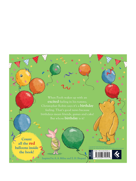 Winnie the Pooh 100 Years Jane Riordan 'The Surprise Birthday' Kids' Disney Classic Storybook - view 2, Multi